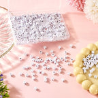 FASHEWELRY 500Pcs White Silver Square Letter Beads 5mm Cube Vowel Letter Beads A/E/I/O/U Initial Alphabet Beads for Friendship Bracelet Name Jewelry Making - color: 00-A/E/I/O/U-Silver, size: 5x5x5mm