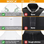 MOOCA 2 Pcs Necklace Chain Jewelry Bust Display Holder Stand, Necklaces Display Mannequin Bust, Jewelry Bust Stand, 11 1/4" H, White Leatherette - color: 1) White Faux Leather, 2 pieces