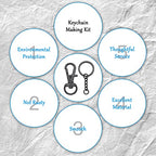150Pcs Swivel Snap Hook Set,Gun Black Swivel Clasps Lanyard Snap Keychain Hooks Lobster Clasp Split Key Rings with Chain and Jump Rings Bulk for Keychain Lanyard,Charm,Jewelry,DIY Crafts Supplies - color: Gun Black