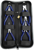 WORKPRO Jewelry Plicers Set, 7-Piece Jewelry Making Tools Kit with Needle Round Nose Plier and Bent Nose Plier Wire Cutter for Jewelry Repair, Beading, Wire Wrapping, Crafts, with Carrying Pouch