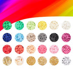 2938 Pcs Clay Beads Bracelet Making Kit, Flat Preppy Beads for Friendship Bracelets, Polymer Clay Bead with Charms for Jewelry Making - color: Clay Beads Kit (1 Box with Accessories)-about 2938pcs