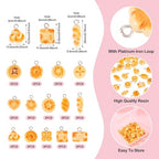 Craftdady Resin Plastic Miniature Food Snack Pendants Charms Ice Drink Juice Pendants Cute Bottle Fruit Keychain Charms Hang Ornament for DIY Craft Earring Bracelet Necklace Jewelry Making - color: Yellow Simulated Bread