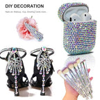 Blinginbox 25000pcs Flatback Rhinestones,Resin Non Hotfix Rhinestones Large Quantity Wholesale for Crafts DIY Creative Design,Clothes,Makeup,Nail Art (4mm=0.15",Light Rose - color: Light Rose, size: 4mm=0.15"