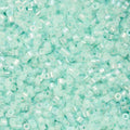 John Bead 25g Cylin Beads Turquoise Glow in Dark AB 11/0 Glass Cylindrical Seed Beads for Jewelry Bracelets Necklaces Earrings Making Embroidery - color: Turquoise Glow in Dark AB