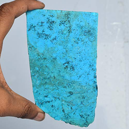 Amazing AAA++ Quality Raw Blue Turquoise Slab 1273.00 Ct Rough Natural Turquoise Healing Crystal Gem