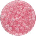 400pcs 8mm Acrylic Crackle Beads - Round Crystal Acrylic Craft Beads with Hole for Jewelry Making - Pink - color: 21-pink, size: 8MM
