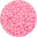 BONNY BOXX 1000PCs 6MM Jelly Light Pink Acrylic Round Beads, Smooth Transparent Acrylic Balls, Plastic Resin Gumball Bubblegum Chunky Beads for Necklace & Bracelet Making, Crafting Supplies - color: Jelly Light Pink, size: 6MM