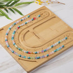 Petoysoso Bamboo Bead Board for Jewelry Making - Necklace and Bracelet Beading Board - Jewelry Making Supplies - color: Bead Board-Necklace