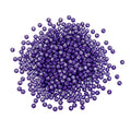 BEEFLYING 632Pcs 10MM Plating Opaque Acrylic Alphabet Beads Acrylic Letter Beads Flat Round Disc Loose Spacer Beads for Jewelry Bracelet Necklace Earring Making DIY Crafts, Dark Violet - color: Dark Violet