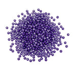 BEEFLYING 632Pcs 10MM Plating Opaque Acrylic Alphabet Beads Acrylic Letter Beads Flat Round Disc Loose Spacer Beads for Jewelry Bracelet Necklace Earring Making DIY Crafts, Dark Violet - color: Dark Violet