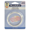 Beadalon German Style Wrapping Wire, Round, Silver Plated, 20 Gauge, 6 m / 19.7 ft - color: Silver Plated, size: 20 Gauge / 19.7 Ft