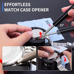 XOOL 210 PCS Watch Repair Kits, Including Watch Battery Change Kit, Watch Case Opener, Link Remover, Spring Bar Tools, Screwdrivers, and Portable Carrying Case with Instruction Manual - color: 210pcs BLUE