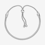 PANDORA-Snake Chain Slider Bracelet - With Gift Box