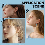 SUNNYCLUE 1 Box 30Pcs Clip on Earring Converters Brass Earrings Components Huggie Hooks with Open Loops Ear Pads Earring Clips for Jewelry Making Non-Pierced Ears DIY Earring Backs & Findings Adult - color: 30pcs 2 Colors Brass Earring Clips