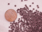 Seed Beads Size:11/0 50 gr / 1.76 oz (Dark Brown Silver Lined) - color: Dark Brown Silver Lined
