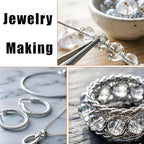 18 Gauge Aluminum Wire,165 Feet Silver Craft Wire for Jewelry Making/Floral Making/Sculpting, 1mm Bendable Metal Wire for Model Making/Picture Hanging/Handmade Beading etc - color: Silver
