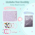 Acrylic Letter Beads Alphabet Gold Letter White Cube Beads for Friendship Bracelets and Gifts Souvenir Jewelry Making(7 * 4mm Round,1000pcs) - color: Gold White(Round)