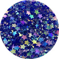450 PCS Acrylic Star Shape Beads AB Colors Loose Pony Spacer Beads with Hole for Jewelry Making Necklace Earring Key Chains DIY Projects(Royal Blue AB) - color: Royal Blue AB