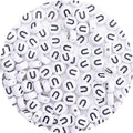 100Pcs Letter Beads 4x7mm White Round Acrylic Alphabet Beads Letter U Beads for Jewelry Making DIY Bracelets Necklaces Key Chains - color: U 100Pcs