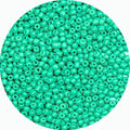 2mm Glass Seed Beads Bulk, Light Green 12/0 Tiny Round Seed Bead, Small Mini Pony Craft Beads for Bracelet Necklace Wrist Jewelry Making Beading Weaving DIY Crafts Supplies - color: Light Green