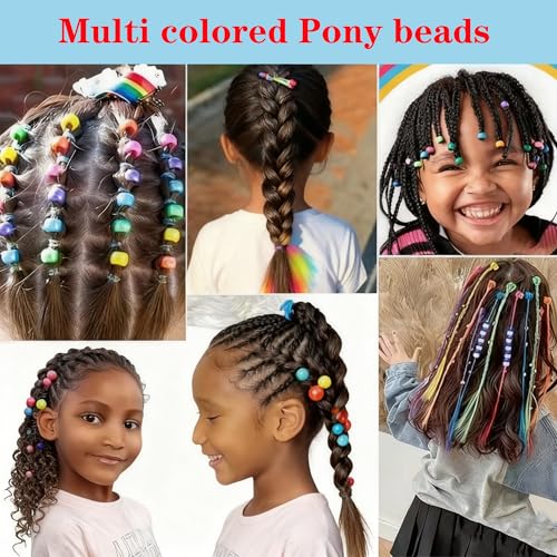 2500 PCS Pony Beads Jewelry Making Kit – 96 Colors, UV Color Changing & Glow Alphabet Beads, Heart Bow Crystal String, Tools, Gift Box for DIY Bracelets, Necklaces - color: Style A