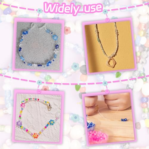4mm Frosted Glass Seed Beads Bulk, 1000pcs Small Round Glass Bead Matte Loose Spacer Beads for Beading, Friendship Bracelet, Pendants, Key Chains, Necklaces, Hairpins, Auratus