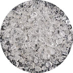 Natural Chip Stone Beads Crystal Quartz 5-8mm About 400 Pieces Irregular Gemstones Healing Crystal Loose Rocks Bead Hole Drilled DIY for Bracelet Jewelry Making Crafting (5-8mm, Clear Crystal Quartz) - color: Clear Crystal Quartz