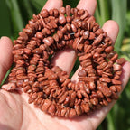 400Pcs Natural Chip Stone Beads for Jewelry Making Gold Sandstone & Blue Sandstone Pre-Drilled Irregular Healing Crystal Loose Beads for DIY Necklace Bracelet Earrings Ring Craft Supplies - color: Blue Sandstone + Gold Sandstone (2 Strands-62")