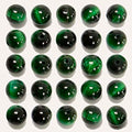 NCB 100pcs Original Natural Stone Beads Gemstone Round Loose Beads 6mm 8mm 10mm (Green Tiger's Eye, 6mm 100Beads) - color: Green Tiger's Eye, size: 6mm 100beads