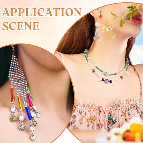 uxcell 1500Pcs Glass Bugle Seed Beads, 6x2mm Mini Long Tube Seed Beads Tube Loose Glass Seed Spacer Bead for DIY Earring Bracelets Necklace Jewelry Making Embroidery, Lemon Yellow - color: Lemon Yellow