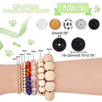 PH PandaHall 50pcs 20mm Acrylic Beads Bubblegum Beads Black Gold Chunk Pen Beads Focal Beads Large Loose Beads for Pen Wedding Christmas Garland Jewelry Bracelet Necklace Pen Bag Chain Making - color: Black Gold