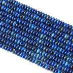 2x4MM 150PCS Lapis Lazuli Tube Rondelle Abacus Disk Spacer Loose Beads for Jewelry Making - color: Lapis Lazuli, size: 2x4mm abacus-shaped