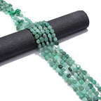 BEADIA Irregular Natural Green Aventurine Jade Stone Loose Semi Gemstone Beads for Jewelry Making 7-10mm 38cm - color: Green Aventurine Jade, size: 7-10mm 38cm