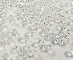 Perlin Preciosa Bohemian 3mm Crystal Glass Beads 100 pcs Czech Bicone Colorful Mix Beads for DIY Jewelry Making Double Cone Bead Bracelet Earring Necklace Crafting (Crystal Clear) - color: Crystal