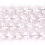 JOE FOREMAN 8mm White Clear Quartz Semi Precious Gemstone AAA Grade Faceted Loose Beads for Jewelry Making DIY Handmade Craft Supplies 15" - color: 8mm/faceted white clear quartz