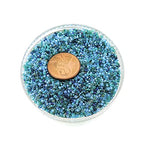 Miyuki Glass Seed Beads Round, Size 15/0, "Touch of Teal Mix, 8.2 Gram Tube