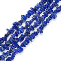 Genuine Lapis Lazuli Chips Gemstone Beads 5-8mm Irregular Shaped Crystal Chip Stone Loose Bead for Jewelry Making 1 Strand 32" - color: Lapis Lazuli