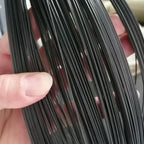Nitinol Shape Memory Wire 0.1mm x 328ft Black Super Elastic Nitinol Wire Pre-Trained Straight, High Flexibility, Corrosion-Resistant NiTi for Robotics, Science Kits & DIY Projects - size: 0.1mmx100m (0.0039"x328ft), style: Black
