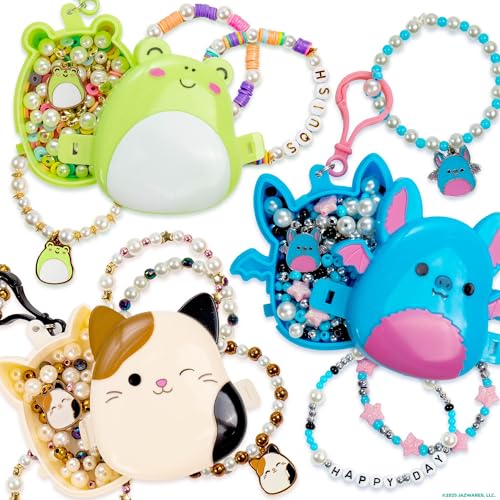 Original Squishmallows Bracelet Kits, 3-Pack Bundle - style: Cam, Wendy and Boyle