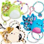 Original Squishmallows Bracelet Kits, 3-Pack Bundle - style: Cam, Wendy and Boyle