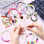 600PCS 6x6mm Square Acrylic Letter Beads P for Friendship Bracelets Jewelry Making, White Acrylic Cube Base with Black Alphabet Beads for DIY Crafts Bracelets Necklaces Key Chains Phone Lanyard - color: Letter P(Black on White)