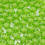 200pcs 11mm Acrylic Star Beads Spacer Beads for DIY Jewelry Making Bracelet Necklace Key Chains Handmade Craft(Light Green) - color: Light Green, size: 11mm