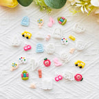 Daily Icon Polymer Clay Cutters Set – Molds, Clay Cutters for Polymer Clay, Clay Earring Tools - color: N color