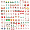 352 Pcs Assorted Charms for Jewelry Making,Mixed Enamel KC Gold Alloy Letter Pendants,Wholesale Bulk Jewelry Charms for DIY Necklace Bracelet Earring and Crafting - style: A5:Xmas Charms-60pairs