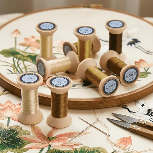 Natural 100% Mulberry Handmade Embroidery Silk Thread Silk Floss (21) - color: 21