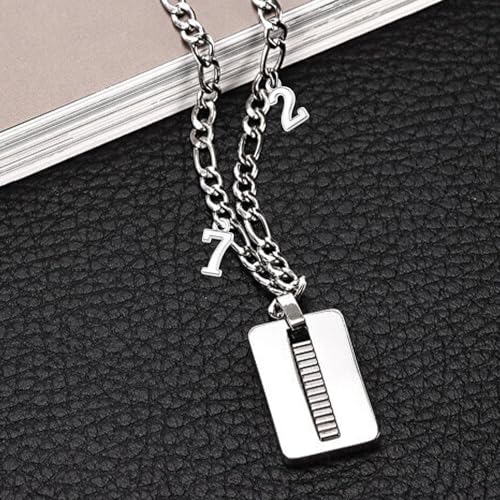 KALIONE 50Pcs Metal 0-9 Number Charm Pendants 0-9 Charms for DIY Craft Keychains DIY Jewelry Making Accessories - color: Silver