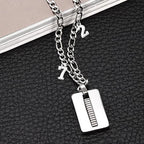KALIONE 50Pcs Metal 0-9 Number Charm Pendants 0-9 Charms for DIY Craft Keychains DIY Jewelry Making Accessories - color: Silver