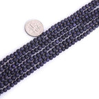 4mm Blue Sandstone Frosted Matte Unpolished Round Spacer Beads for Jewelry Making Strand 15 inch - color: Blue Sandstone, size: 4mm