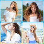 MARFOREVER 40 Pcs/20 Pairs Christmas in July Charms, Summer Christmas Enamel Charm Holiday in July Beach Hawaiian Pendants for Bracelet Necklace Earrings Making Accessories - style: Christmas in July