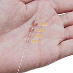 786pcs Crystal Glass Beads Crystal Spacer Beads Rondelle Glass Beads Briolette Beads Crystal Gemstone Beads for Bracelets Necklace Pendants Jewelry Making Supplies, 3mm,4mm,6mm,8mm(Aqua Pink AB) - color: Aqua Pink, size: 3mm,4mm,6mm,8mm